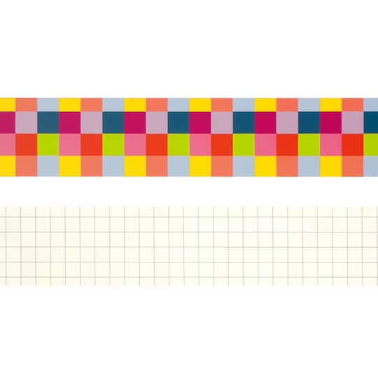 Class Rules! 2.25" x 18" Square Borders, 12ct. by B2C™